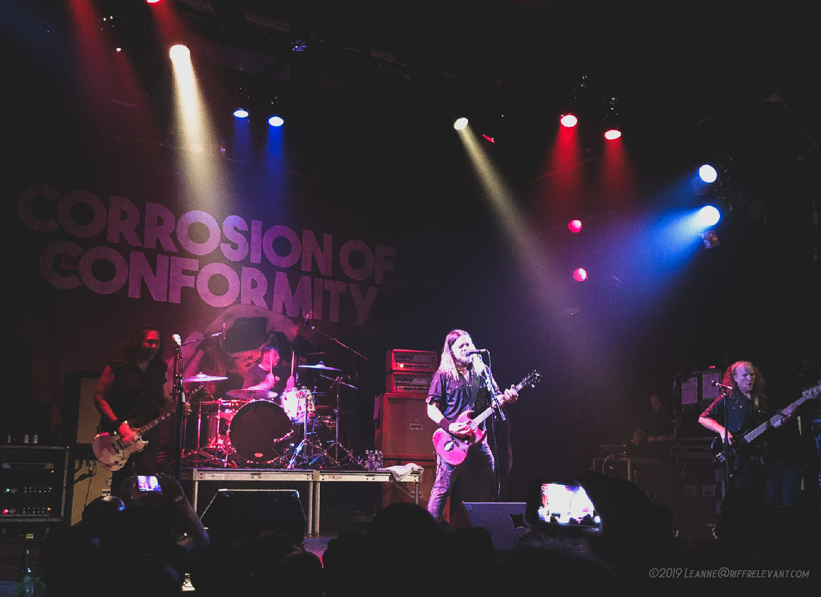 Corrosion Of Conformity - July 26, 2019, Poughkeepsie NY - Photo by Leanne Ridgeway