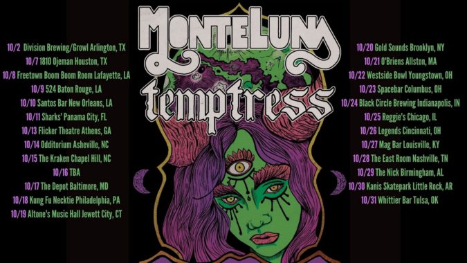 Monte Luna & Temptress Tour 2021 Poster 2